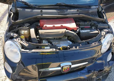 2013 Fiat 500 Abarth z USA, uszkodzony, nr VIN 3C3CFFFH0DT607752